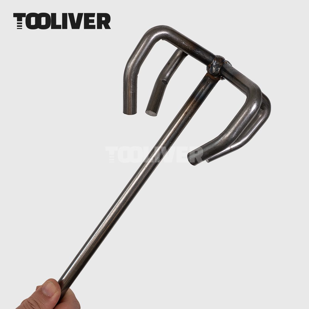 툴리버 60cm 믹서기날 M14 믹서날 미장 타일 몰탈 시멘트 교반 드릴 4날개, 1개 19,500원