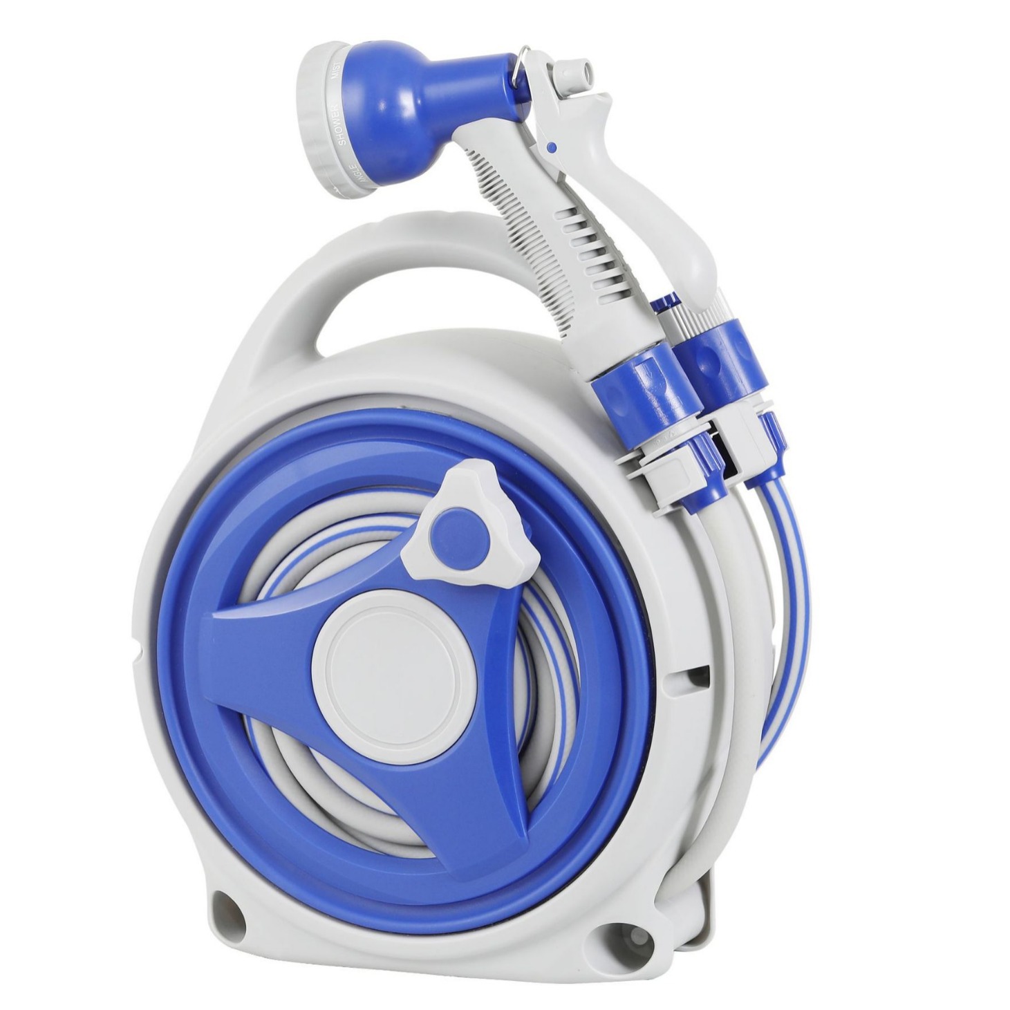 휴대용 호스릴 자동정리 물 호스 15M 수도물 고압 유지 호스 분사기 휴대용 물호스 릴호스 워터건 워터릴 세차 청소 분사기 원예호스 고압 워터건 정원 분무기호스, 청록색, 1개 61,900원