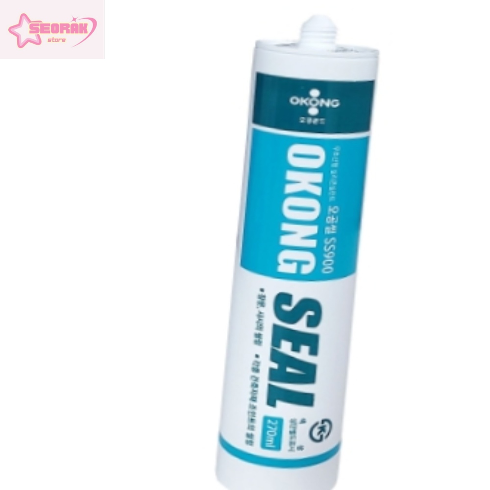 무초산 실리콘 오공씰SS900 백색 반투명 투명 금색 3,400원