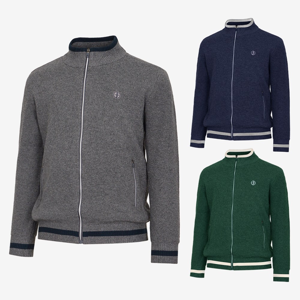 빌트모아 남성 골프웨어 에리 단가라 방풍 가디건 89,000원