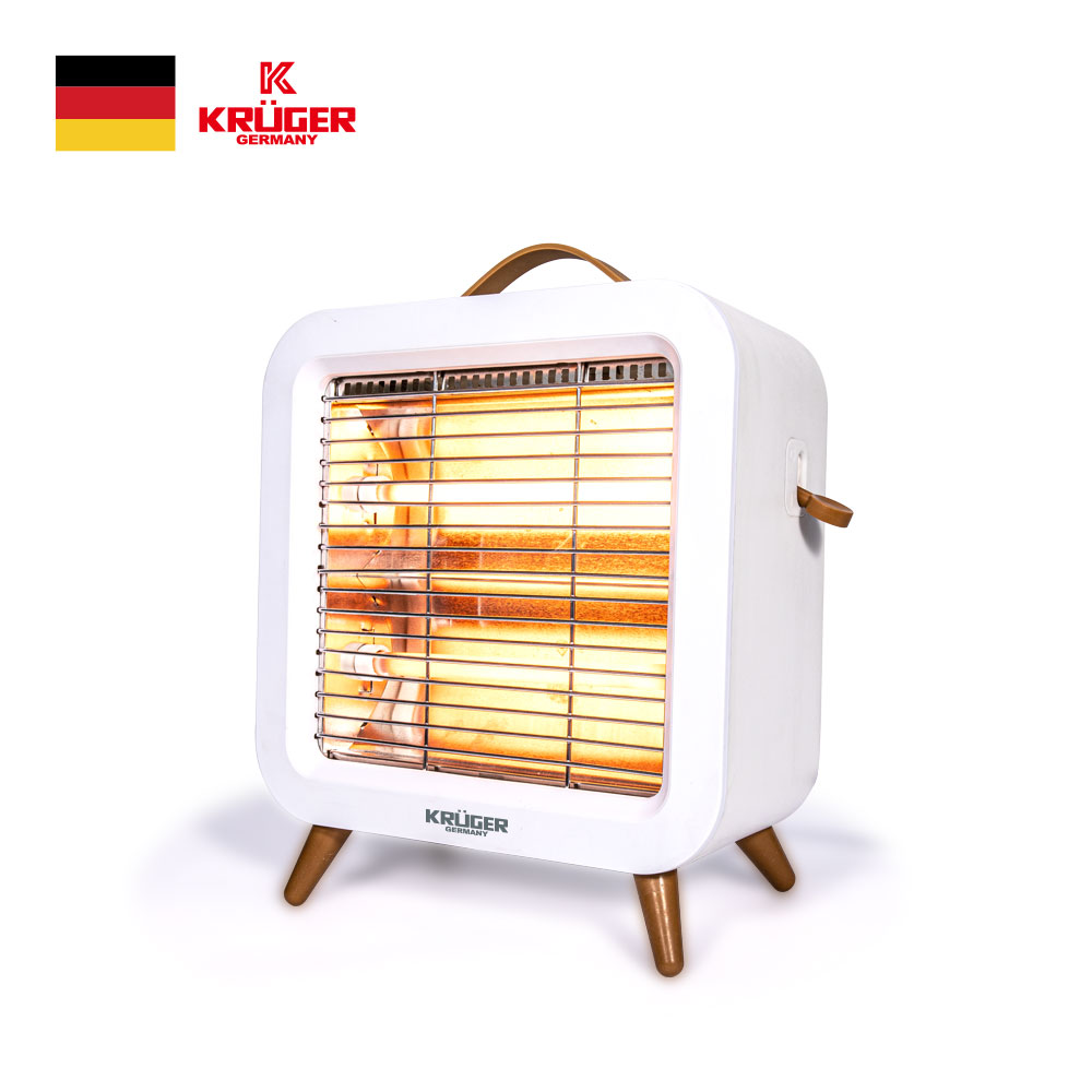 [크루거] 탁상용 전기히터 난로 KRH-423WT 미니 스토브 발난로 전열기 21,600원