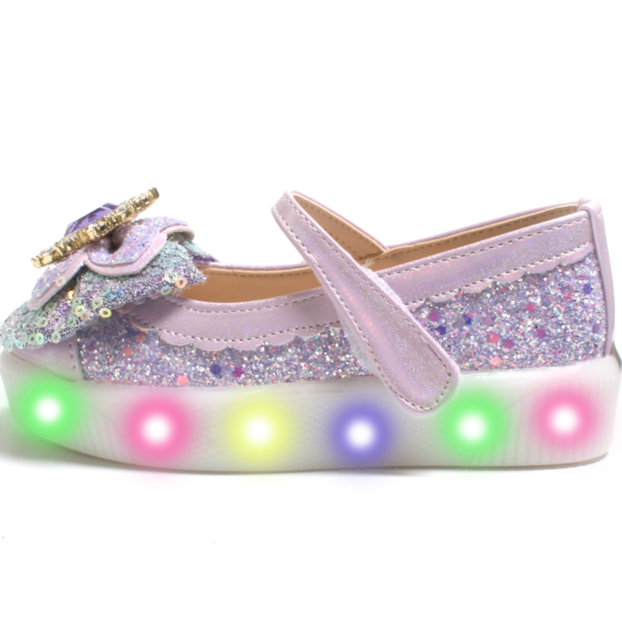 FROMBEBE 여아용 비앙카 LED 공주 구두 슬립온 34,100원