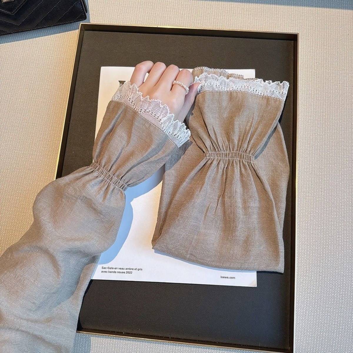 봄 여름 여성 팔토시 손등 면 레이스 쿨토시 자외선차단 토시 1+1 10,900원