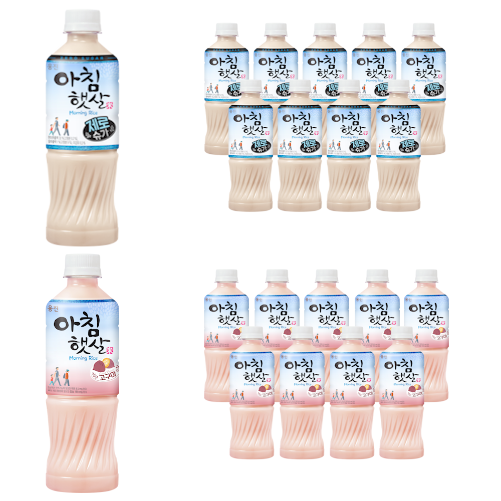 웅진 아침햇살 2종 혼합세트 10개씩(제로슈가, 고구마) 19,600원