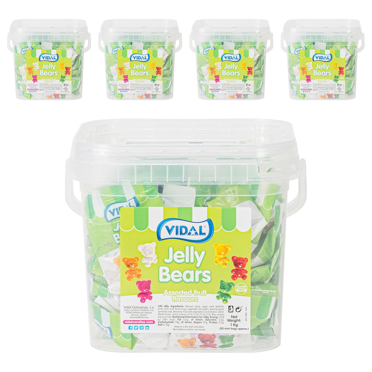 비달 곰 젤리 50개입 35,160원