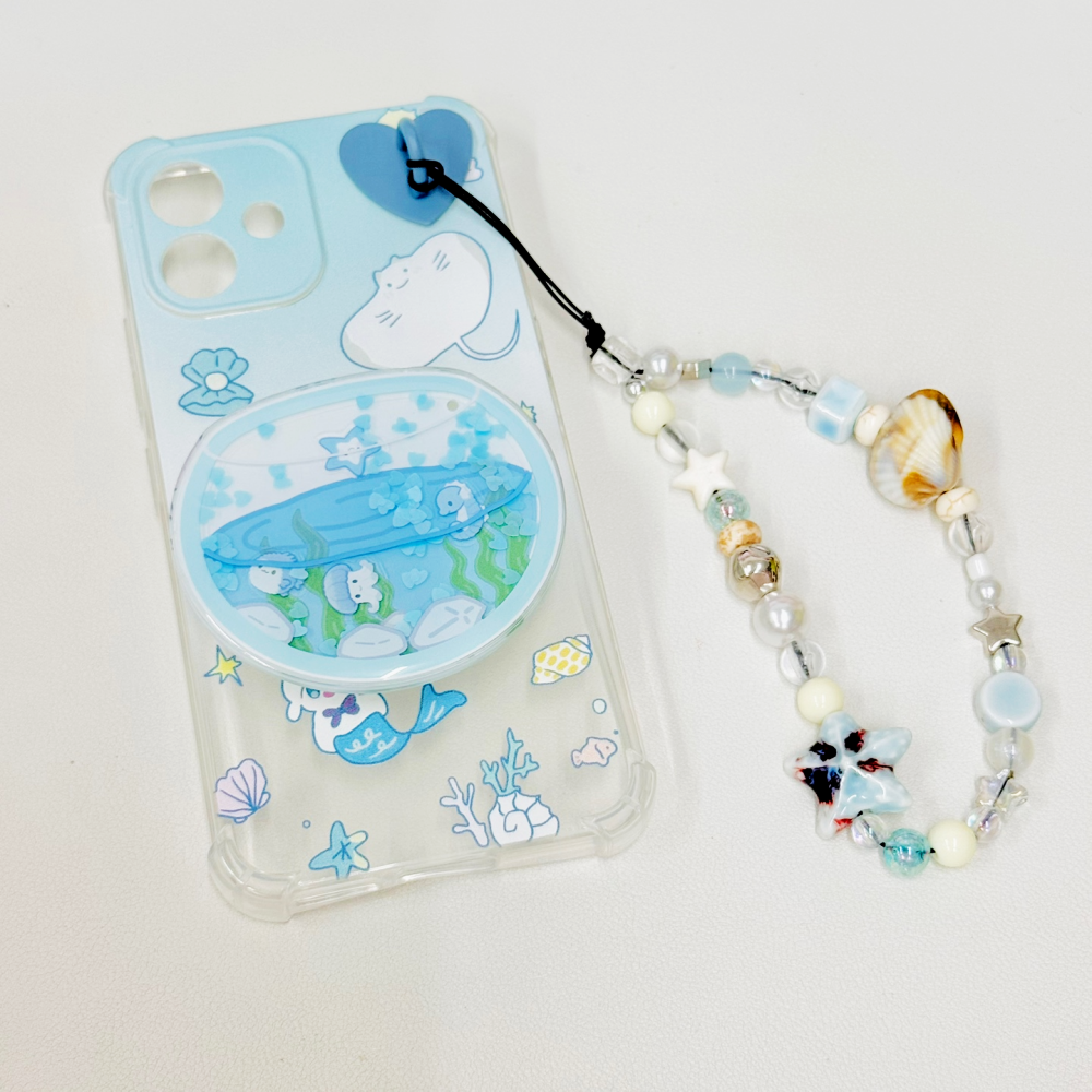 마이브키즈폰 섬머 여름테마 아기자기한 초등폰 캐릭터디자인 TPU젤리 mive Kids AT-M130 폰케이스 17,500원