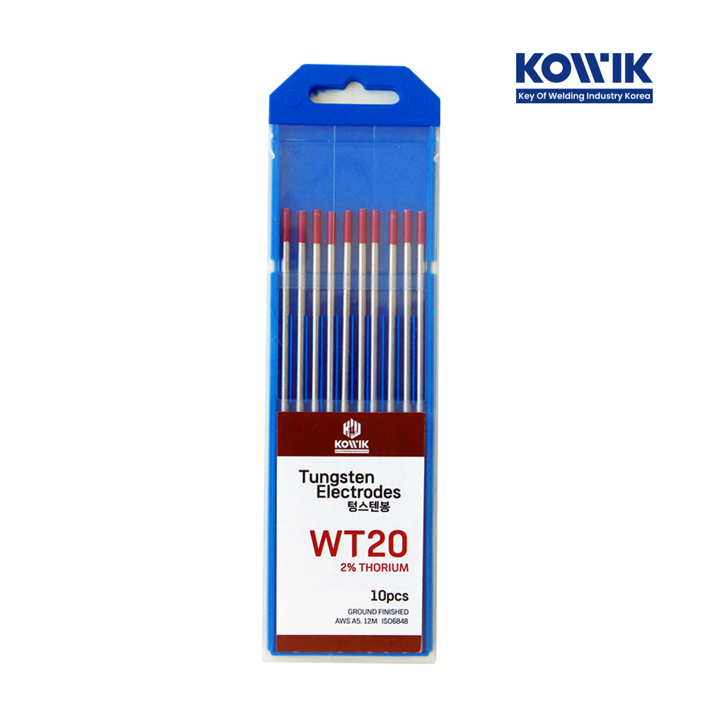 코윅 텅스텐봉 텅스텐 WT20 토륨 란탄 순 지르코늄 세륨 알곤 티그 용접봉 1통 10개입 77,000원