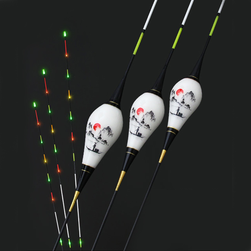 MTF 무릉 프리미엄 LED 7점등 민물전자찌 나노몸통 붕어낚시 올림찌, 1개 20,420원