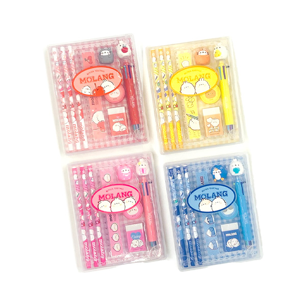 [팝콘팬시]5000 몰랑케이스문구세트 3,500원