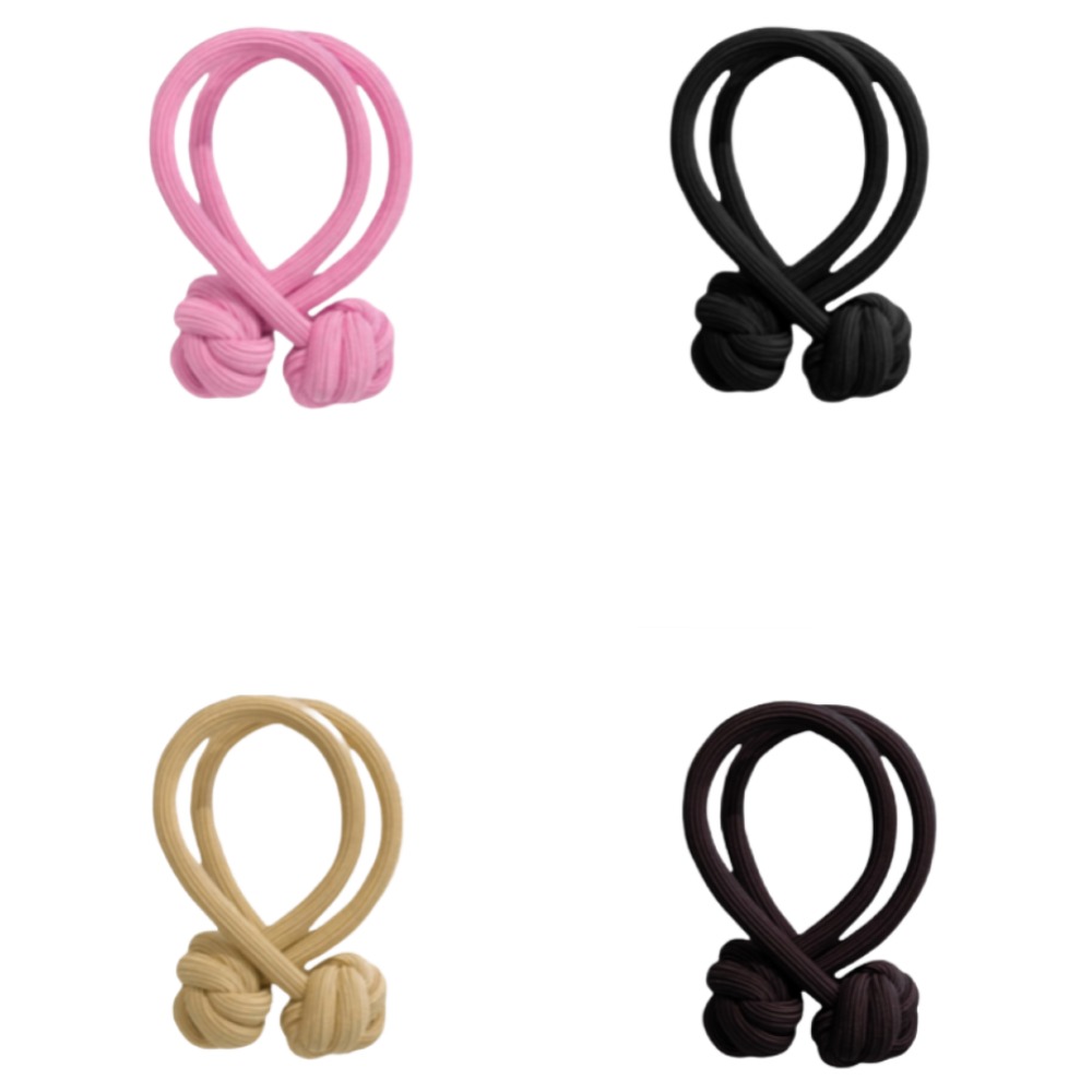 누누마켓 방울 매듭 풀리지 않는 머리끈 4종 1SET 6,890원
