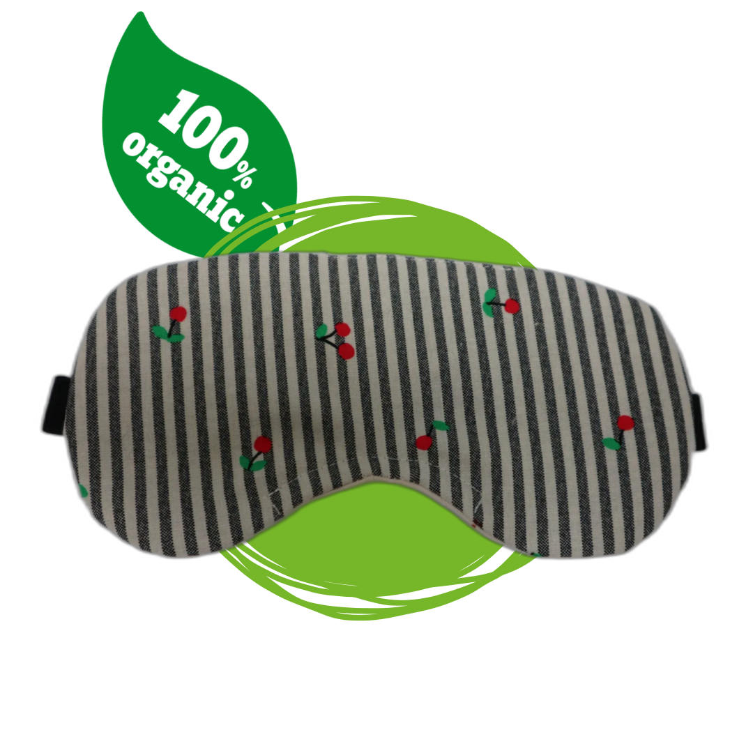 더드림 국산 오가닉 핸드메이드 수면안대  코와이어 암막안대 체리 14,900원