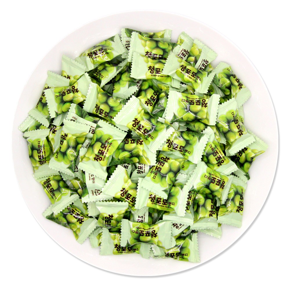 웰링스 대용량 업소용 벌크 디저트 캔디 기념일 행사 어린이집 과일 답례품 식당 후식 청포도 사탕 9kg 47,900원