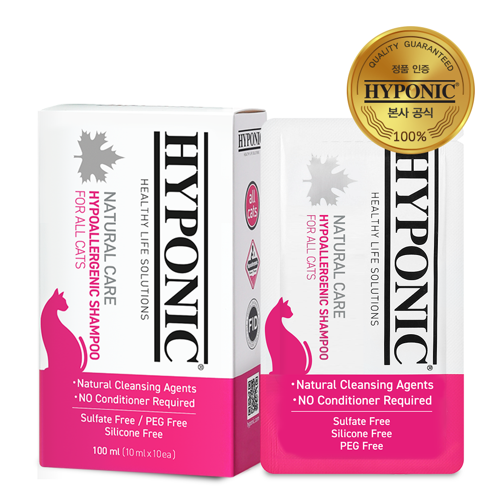 하이포닉 모든 고양이용 샴푸 베이비파우더향 13,000원
