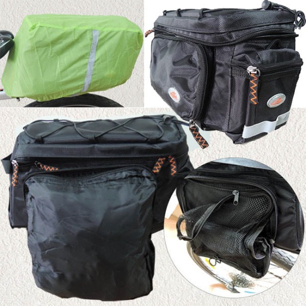 투어백 1박2일 장거리 자전거 캐링백 랙가방 (확장형/ 사이드수납/ 레인커버/ 어깨끈) 29,500원