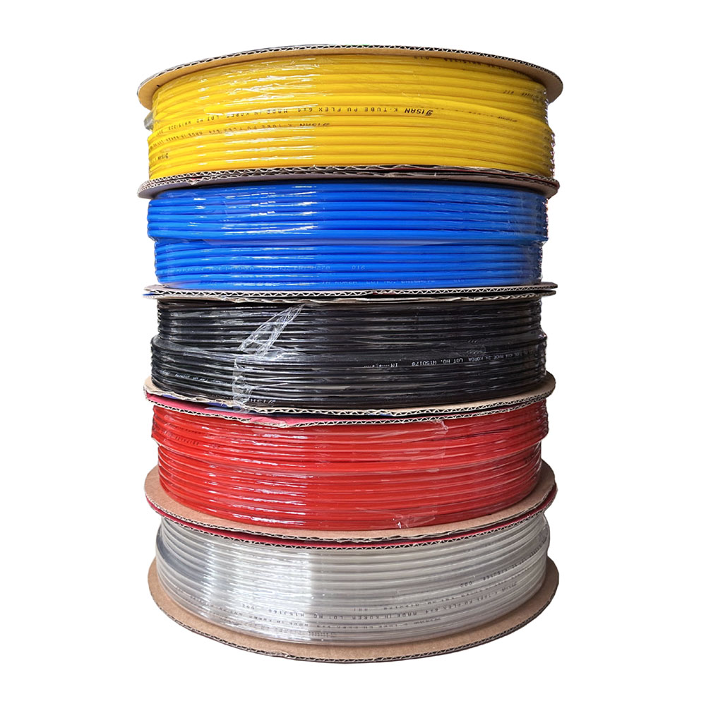 우레탄호스 4x2 100m롤 물호스 에어튜브 배관용 우레탄튜브 콤프레샤, 1개 75,050원