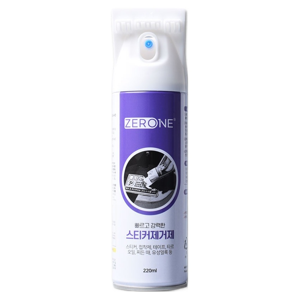 ZERONE 스티커 제거제 헤라형 220ml Z1-021, 1개 3,730원