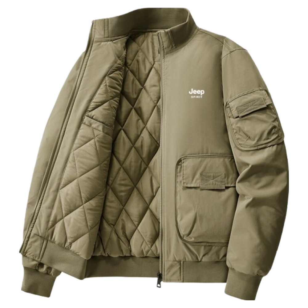 지프스피릿 남녀공용 밑단시보리 패딩안감 항공점퍼 76,000원