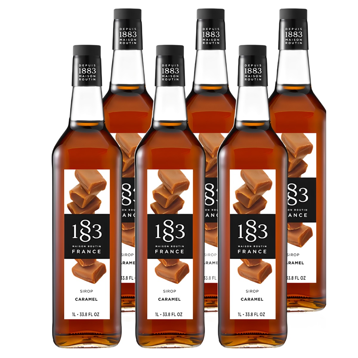 1883 카라멜시럽 1000ml (6병구매시 1883시럽펌프 증정), 6개, 1L 106,000원