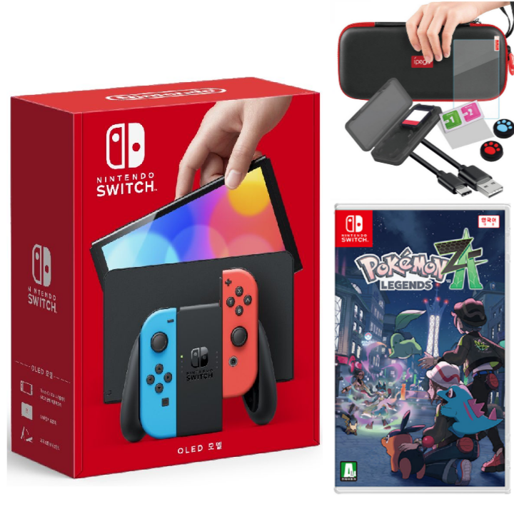 닌텐도 스위치 OLED 본체 화이트 + 포켓몬스터 스칼렛 + 주변기기 7종 506,800원