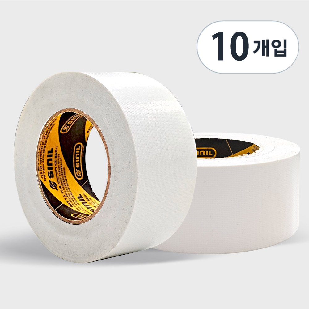 SINILBOND 면테이프 흰색 25M  10롤 30,000원