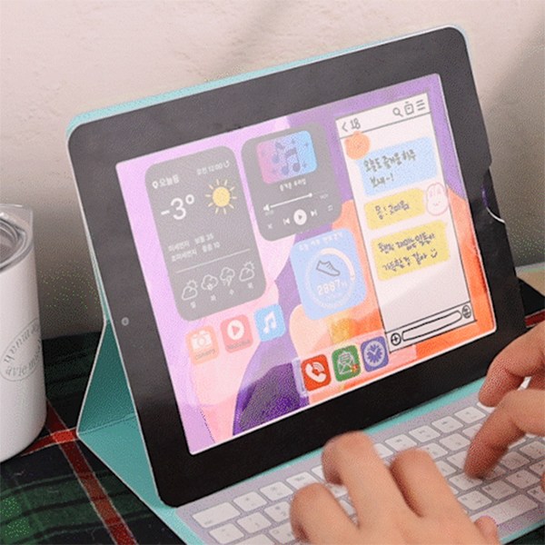 오늘놀이 스마트 태블릿 PC 만들기 DIY 키트 디지털 전자기기 케이스 스티커 포함 KC인증, 1개 3,600원