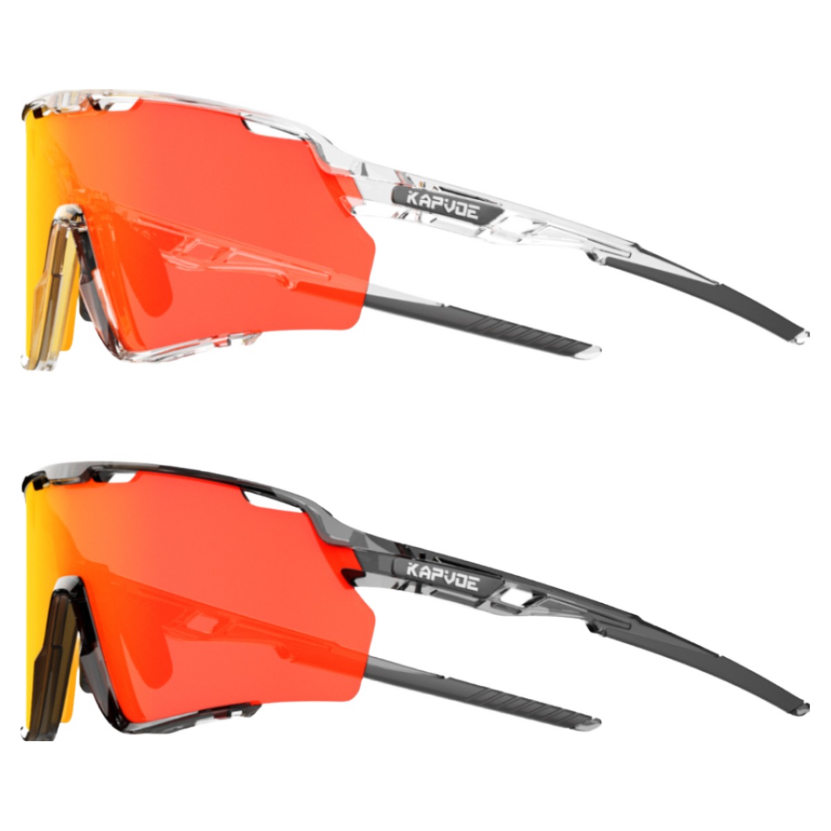 KAPVOE 카프보에 프리미엄 자전거 고글 스포츠 선글라스 편광 자외선 차단 방풍 K170-G, 현재가 66,900원