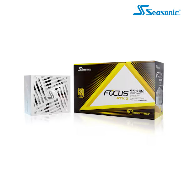 시소닉 NEW FOCUS V4 GX-850 GOLD 풀모듈러 ATX3.1 화이트, 단일상품 218,000원