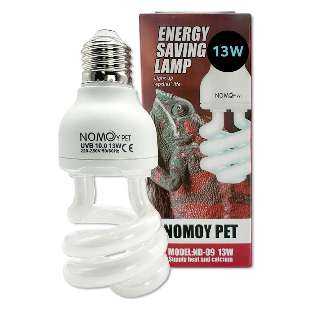 노모이펫 소동물 렙타일 램프 13W UVB 10.0 ND-09, 1개, 화이트 14,690원