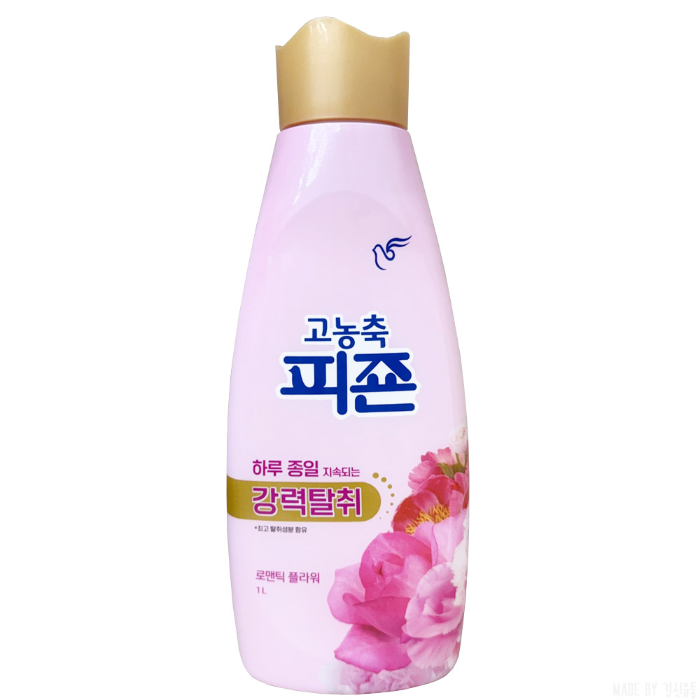 피죤 리치퍼퓸 섬유유연제 본품 로맨틱플라워, 1L, 8개 24,830원