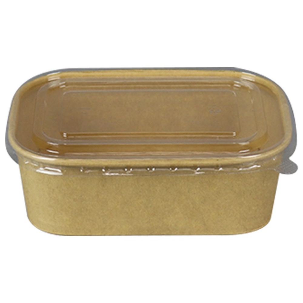 포담팩 KP 크라프트 사각종이용기 750ml 뚜껑 용기 세트, 1개, 50개 18,000원