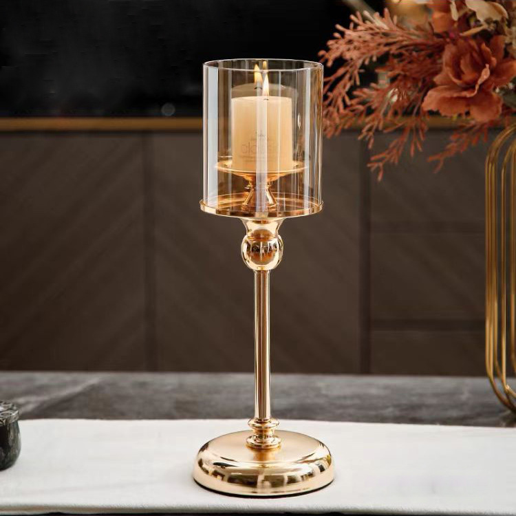 휘잇 유럽풍 유리 캔들홀더 인테리어 테이블 촛대 장식, 3 Size 18,000원