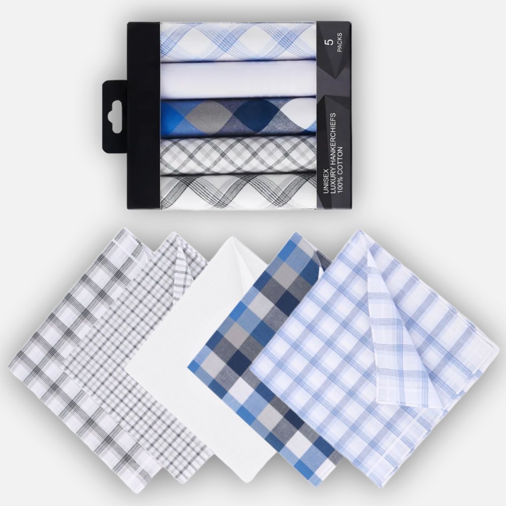 몽피 남자 손수건 순면 5종세트 9,950원