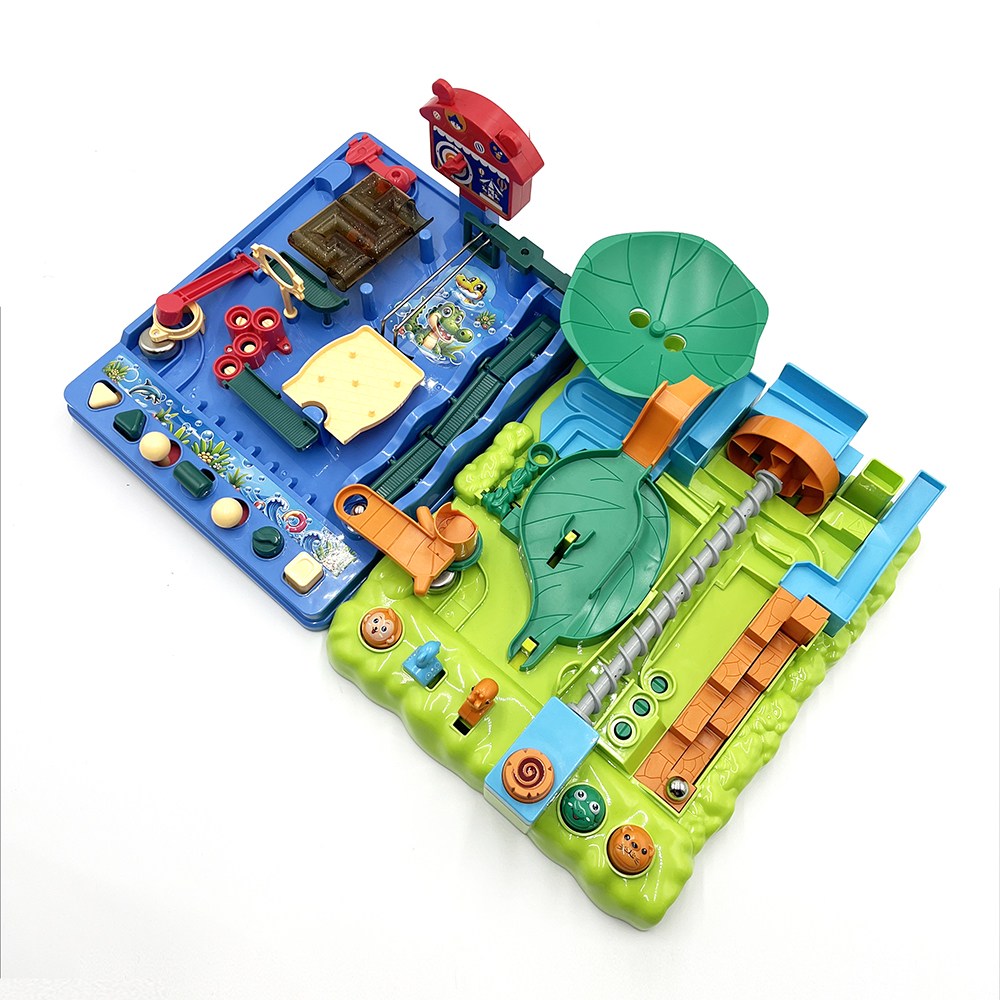 어린이 두뇌발달 보드게임 워터파크 정글 어드벤처 테이블 게임 구슬 놀이 조작 장난감 완구, 1개 34,000원