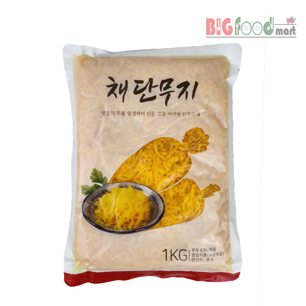 코우 채 단무지 1kg, 1개, 1kg 3,400원