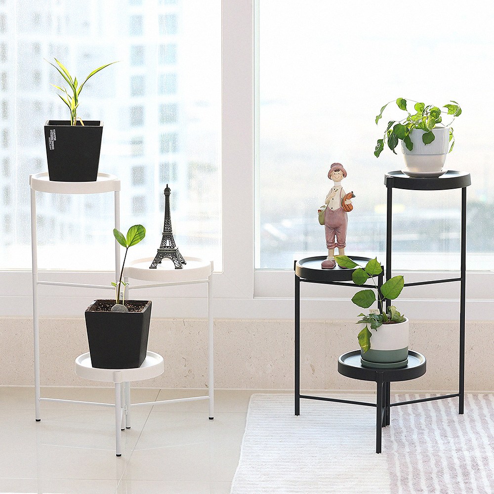 21세기트랜드 인테리어 3단 원형 화분 진열대 19,900원