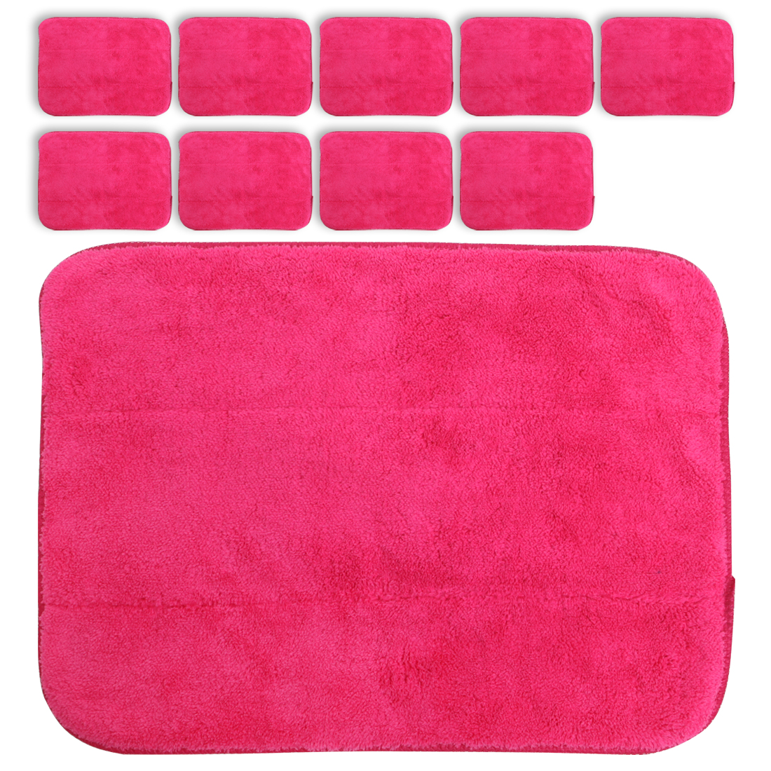 크린아이 양면 극세사행주 핑크 13,300원