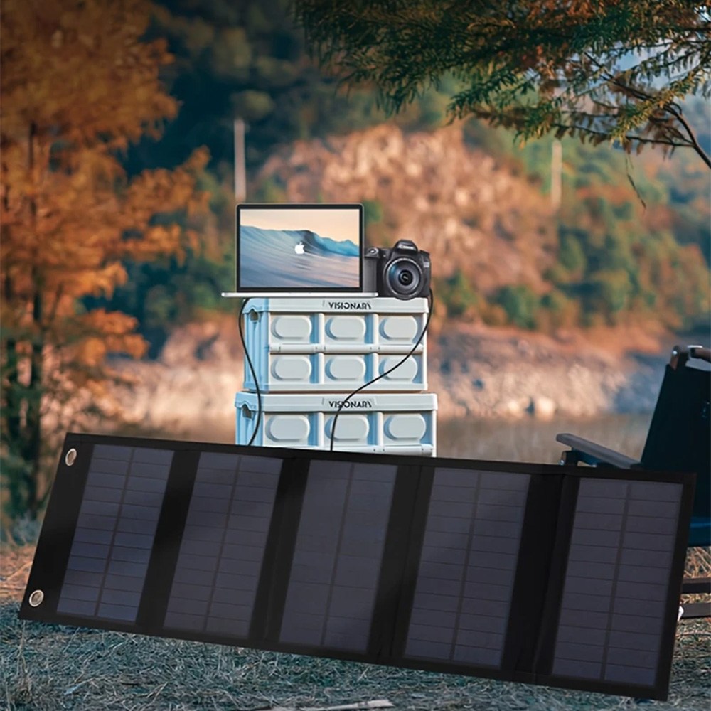 HK sell 쏠팩 태양광 경량 패널 야외 캠핑 충전 접이식 휴대용 25,800원