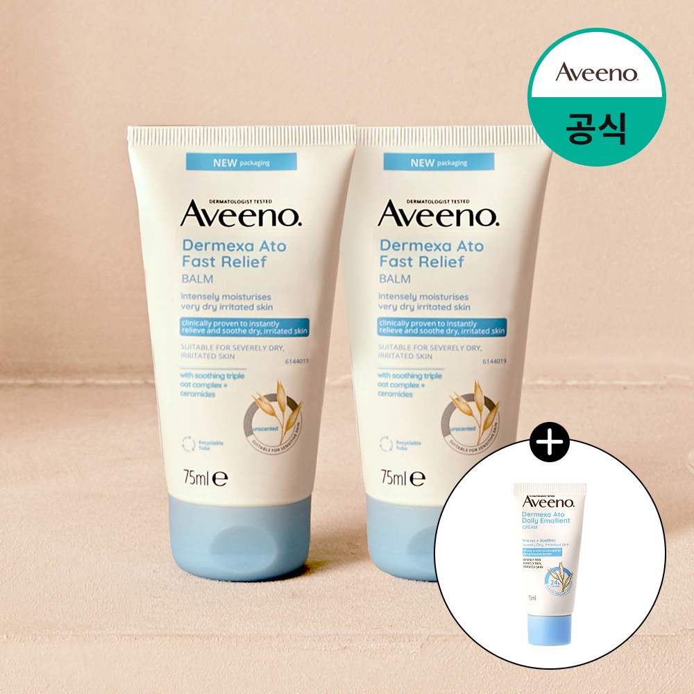[극소부위케어] 아비노 더멕사 아토 밤 75ml, 2개 34,100원