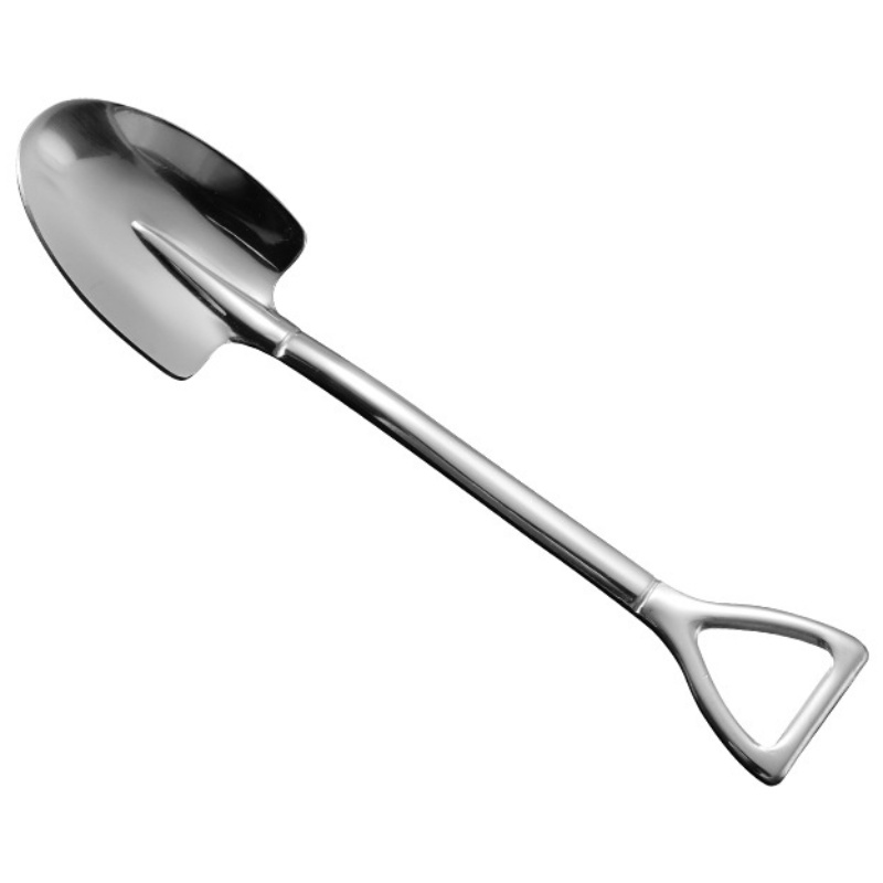 다있어유 1+1+1+1=4P  빙수 스테인리스 삼각형 삽모양 숟가락 디저트 카페 푸딩 8,880원