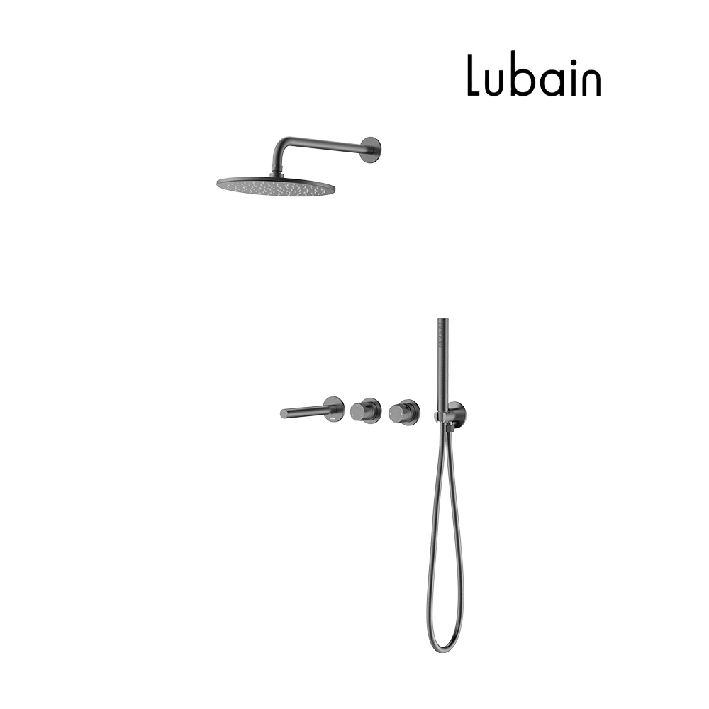 루바인 Lubain 토브 RT0468BH 블랙헤어라인 매립 레인샤워 3-WAY 욕실 740,000원