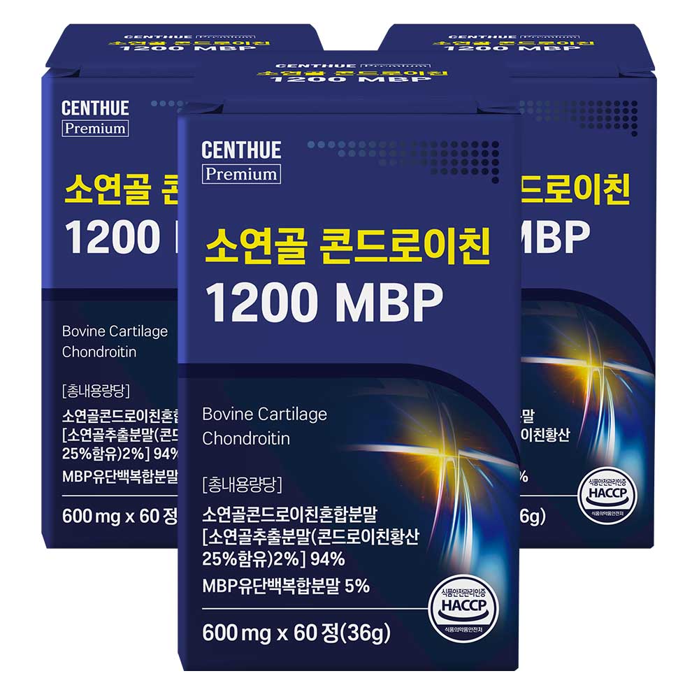 센트휴 소연골 콘드로이친 1200 MBP, 3개, 60정 24,900원