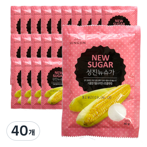 성진 뉴슈가, 60g, 40개 18,340원