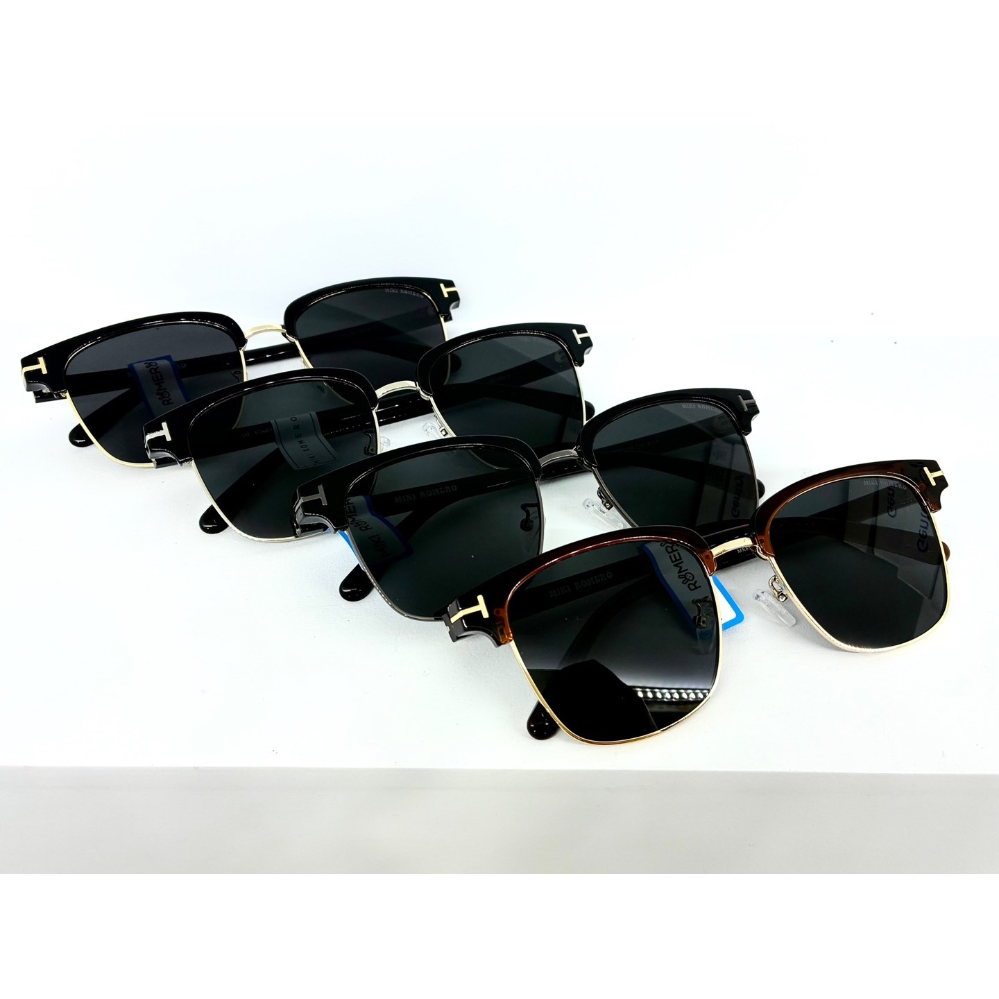 미키로메로 MR 8012 클래식 하금테 뿔테 아시안핏 선글라스 92,000원