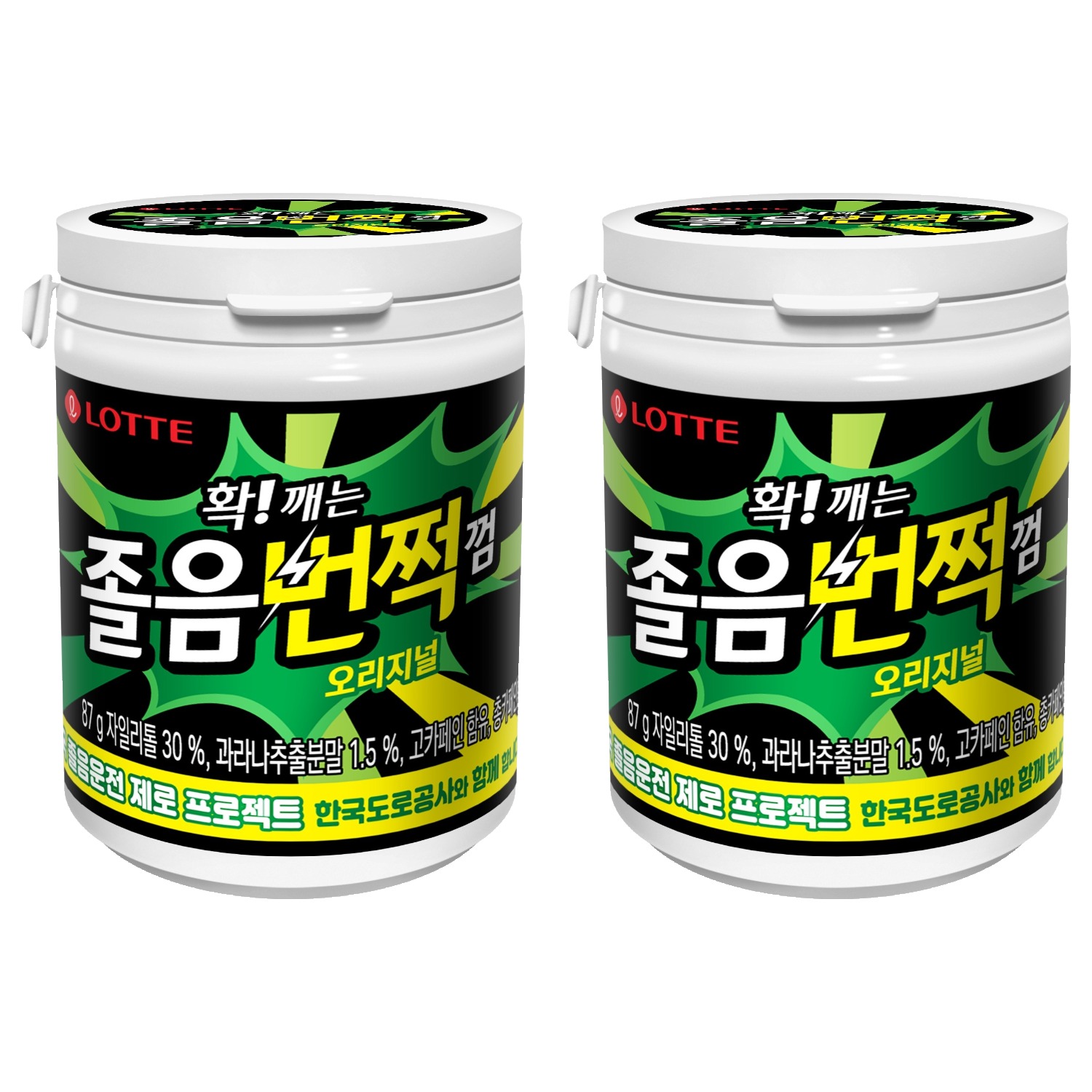 롯데웰푸드 졸음번쩍 껌 오리지널 7,830원