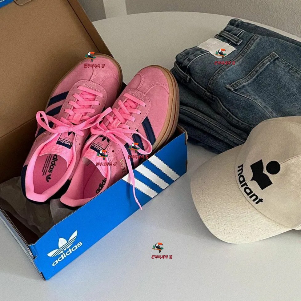 [국내매장판] 아디다스 운동화 스니커즈 가젤 볼트 W 핑크:그린 IE0420 132,900원