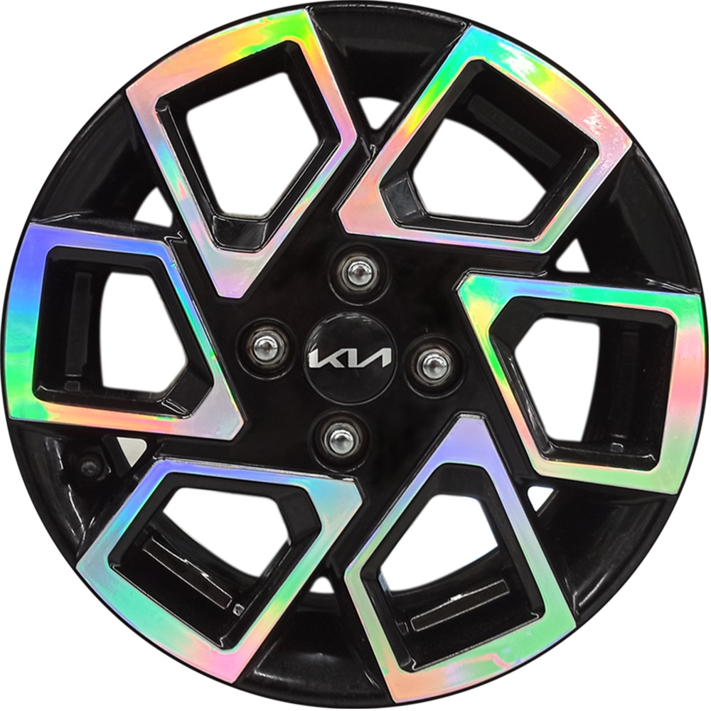 더 뉴 기아 레이 15인치 홀로그램 / 카본 휠 스티커, 홀로그램 스티커, 1개 16,900원