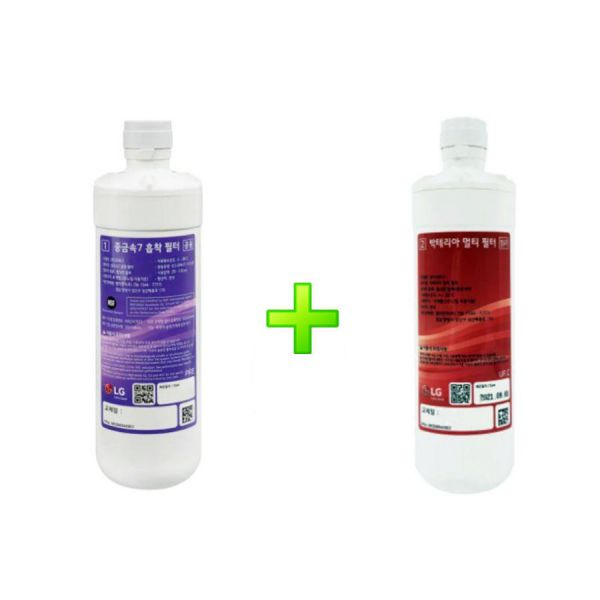 [LG정품] WD301AW 전용 정수기 중금속 박테리아 정수 필터세트 124,100원