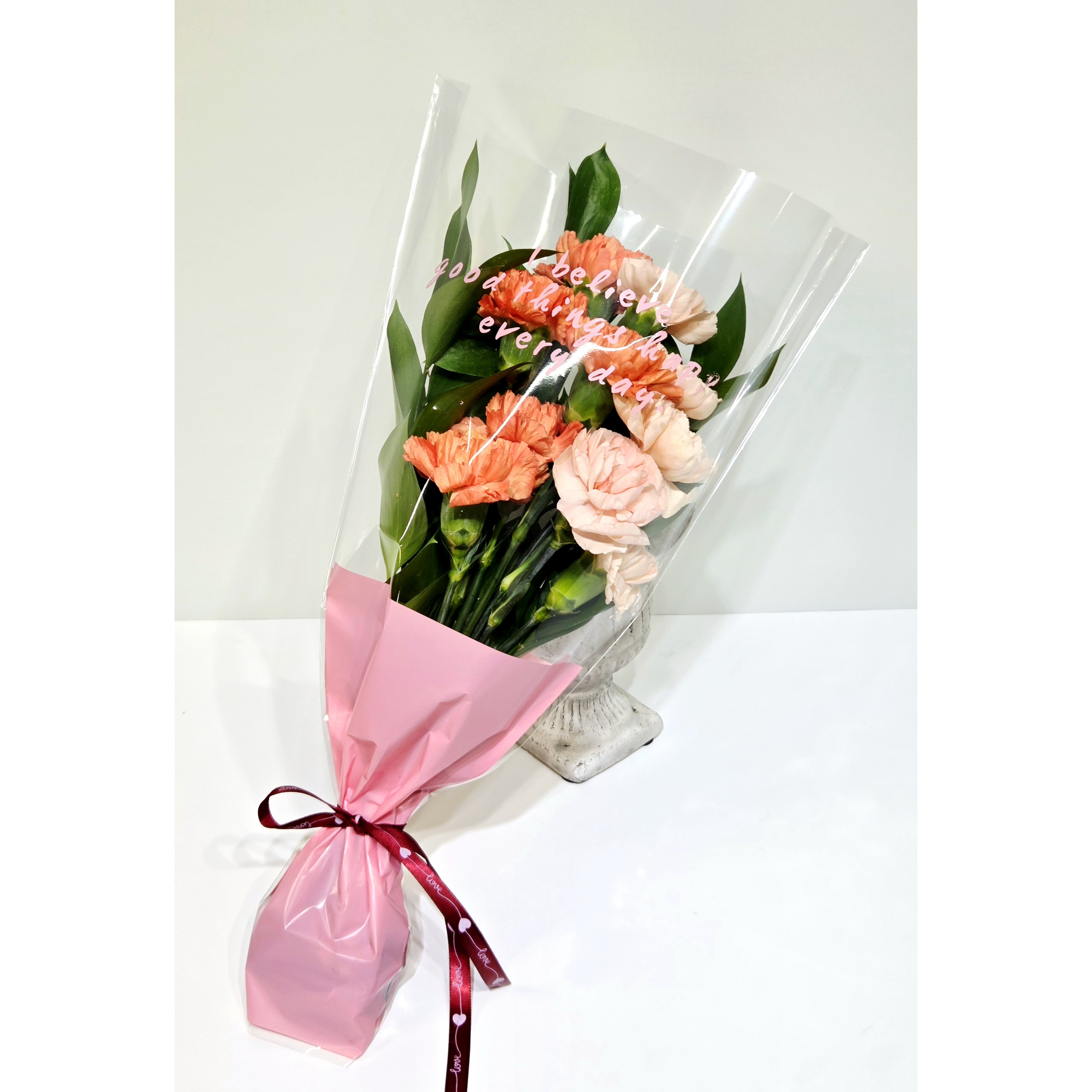 더플라워24 카네이션 꽃다발 생화 어버이날 포장된 카네이션5송이,카네이션10송이, 2개, 10송이꽃다발 43,900원