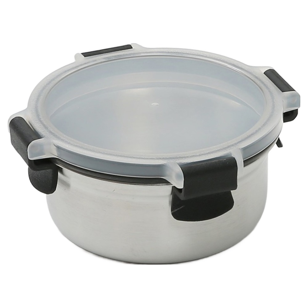 스토피아 밥 반찬 소분 냉동 보관 허니비 스텐 밀폐용기 B01 원형 1호 3,900원