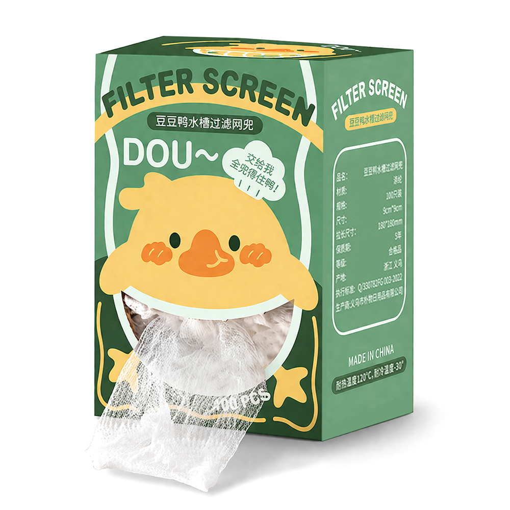 키친어썸 일회용 싱크대 거름망, 1개, 100개입 3,910원